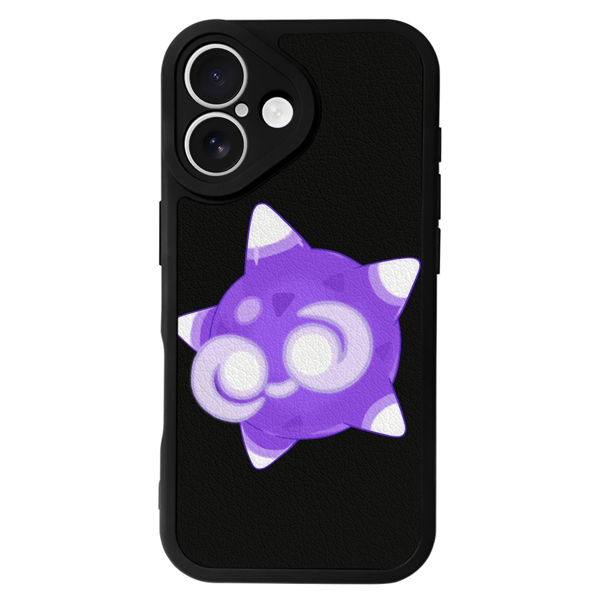 （画像用） ポケットモンスター Pokémon 【iPhone 16シリーズ対応】シリコンスマホケース（レザー調） 材質：シリコン